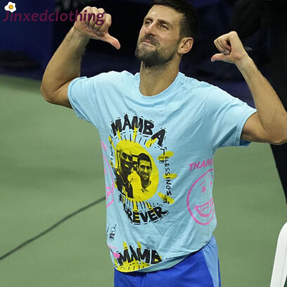 Novak Djokovic Mamba Forever Kobe Bryant Shirt 